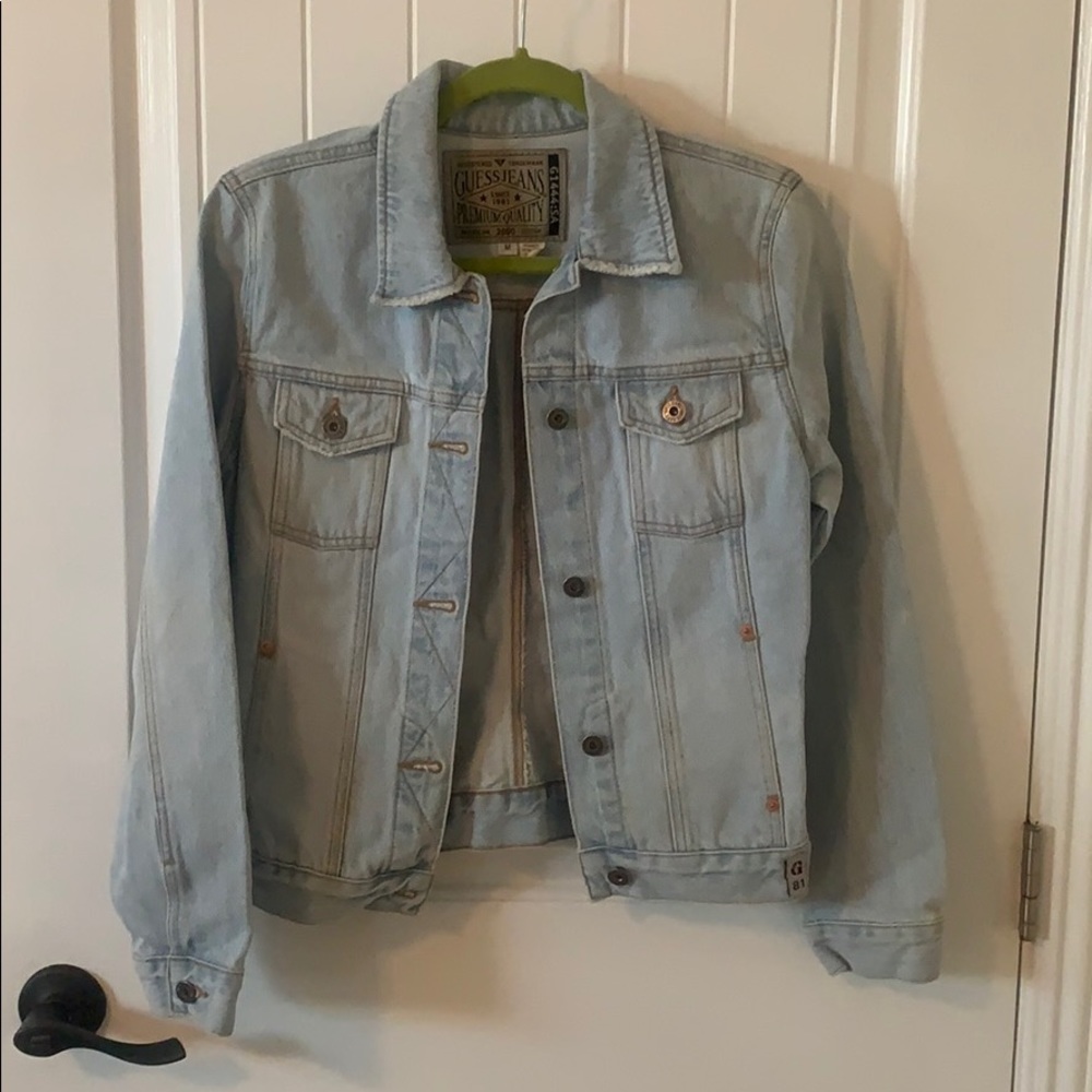 Guess Light  Blue Jean Jacket